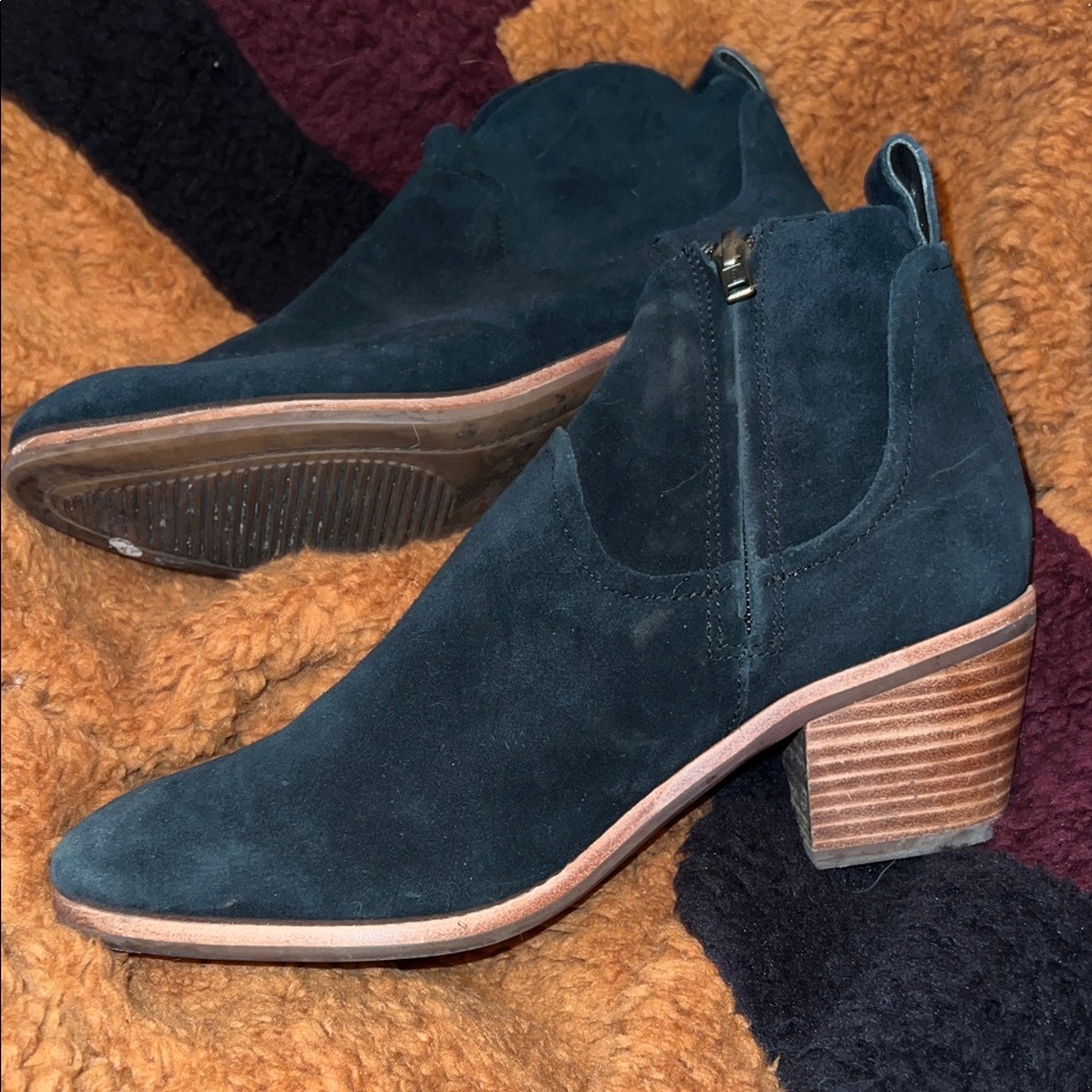 UGG Dark Suede Ankle Boots